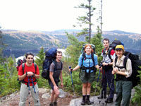 randonnee pedestre quebec 2 jours